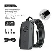 3.9mm Wireless Endoscope 1080PHD Waterproof WiFi Borescope With Adjustable LED Snake Inspection Camera , User-Friendly Borescopes
